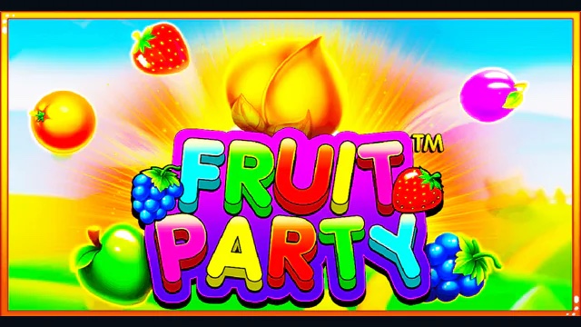 Oficiální grafika slotu Fruit Party